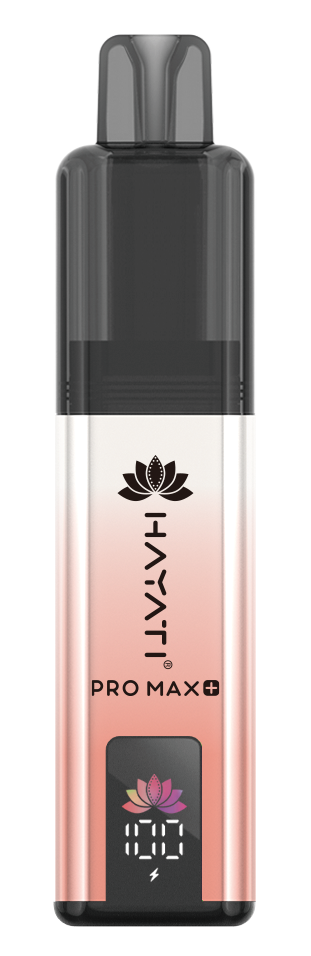 Thumbnail: JUICY PEACH HAYATI PRO MAX PLUS VAPE KIT 6000 BLUE RAZZ PINEAPPLE