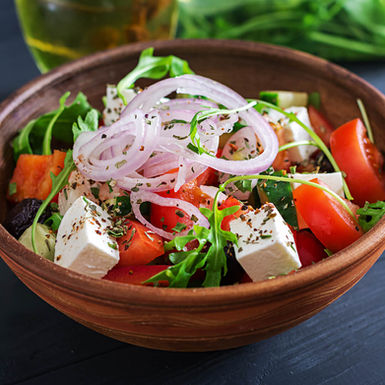 Greek Salad - Inflight Chef Delight