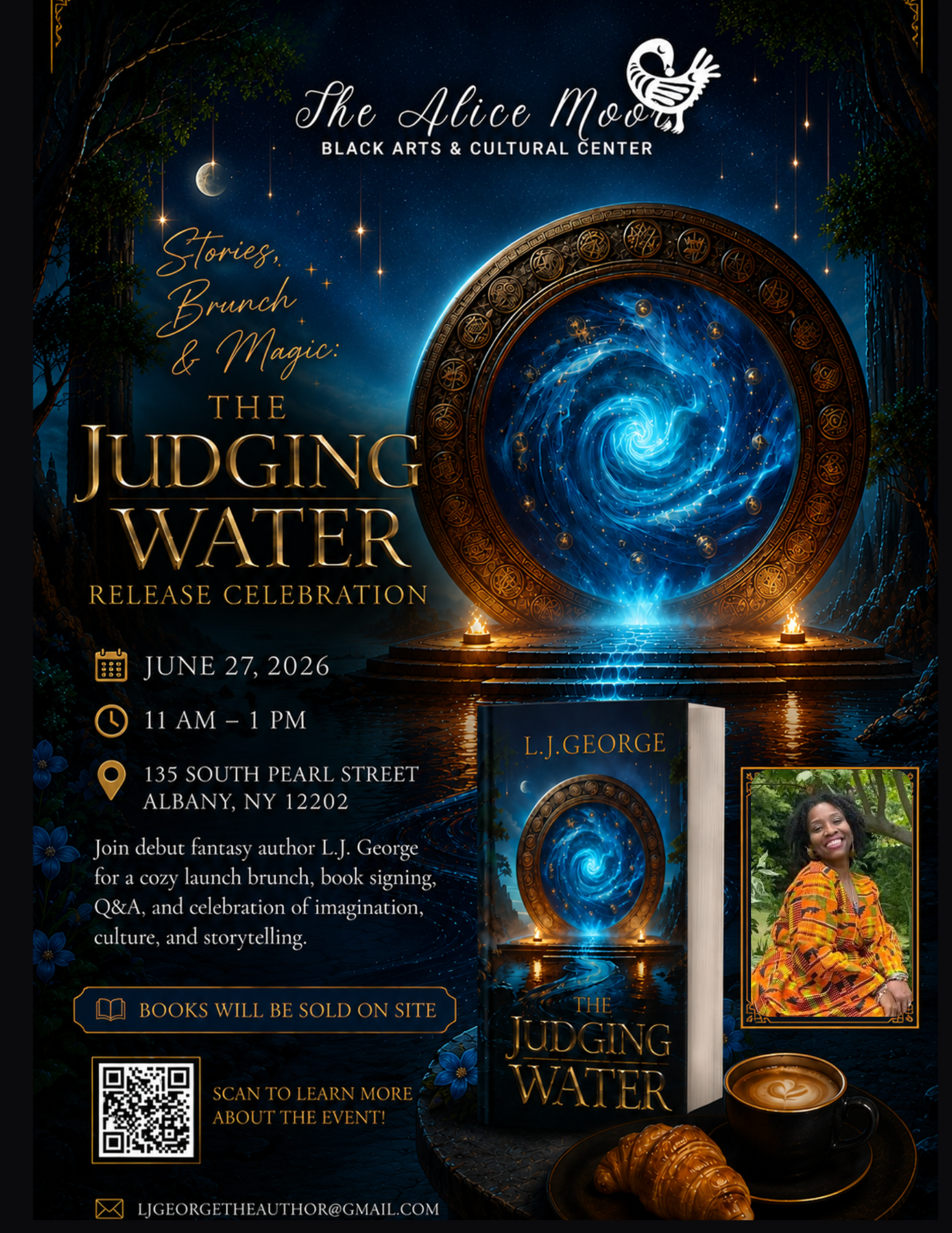 The Judging Water Book Signing