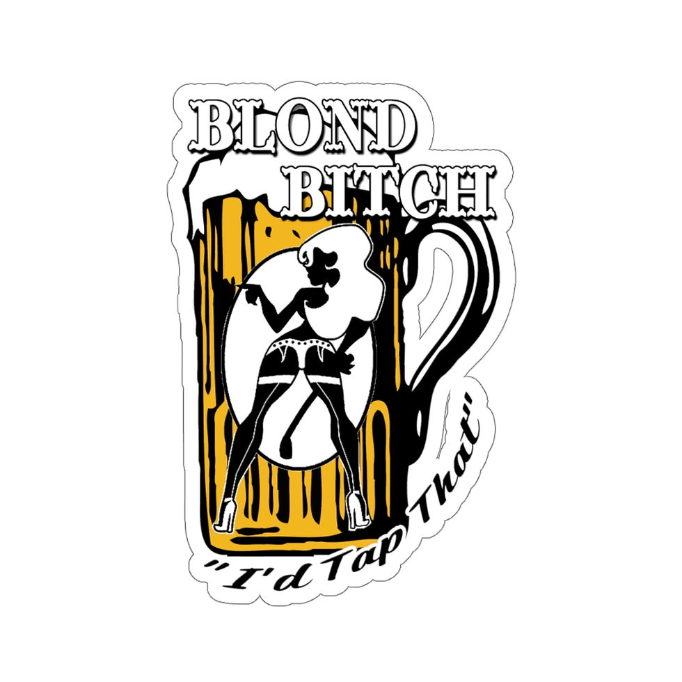 Thumbnail: Blond Bitch Stickers