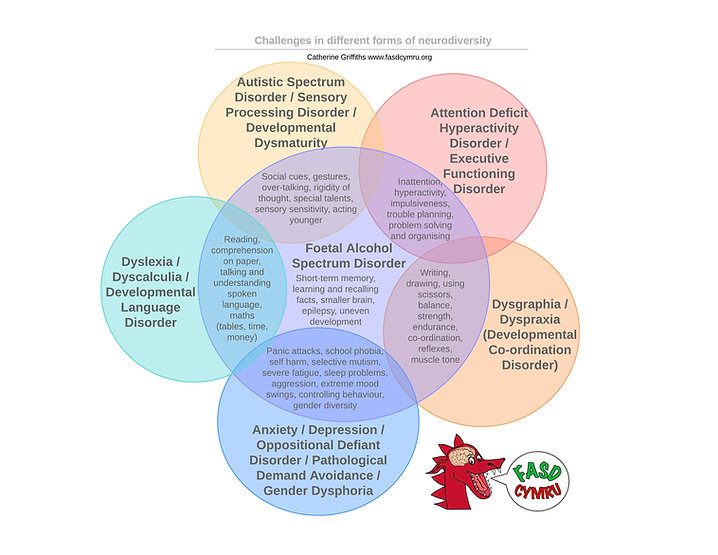 Challenges in different forms of neurodi