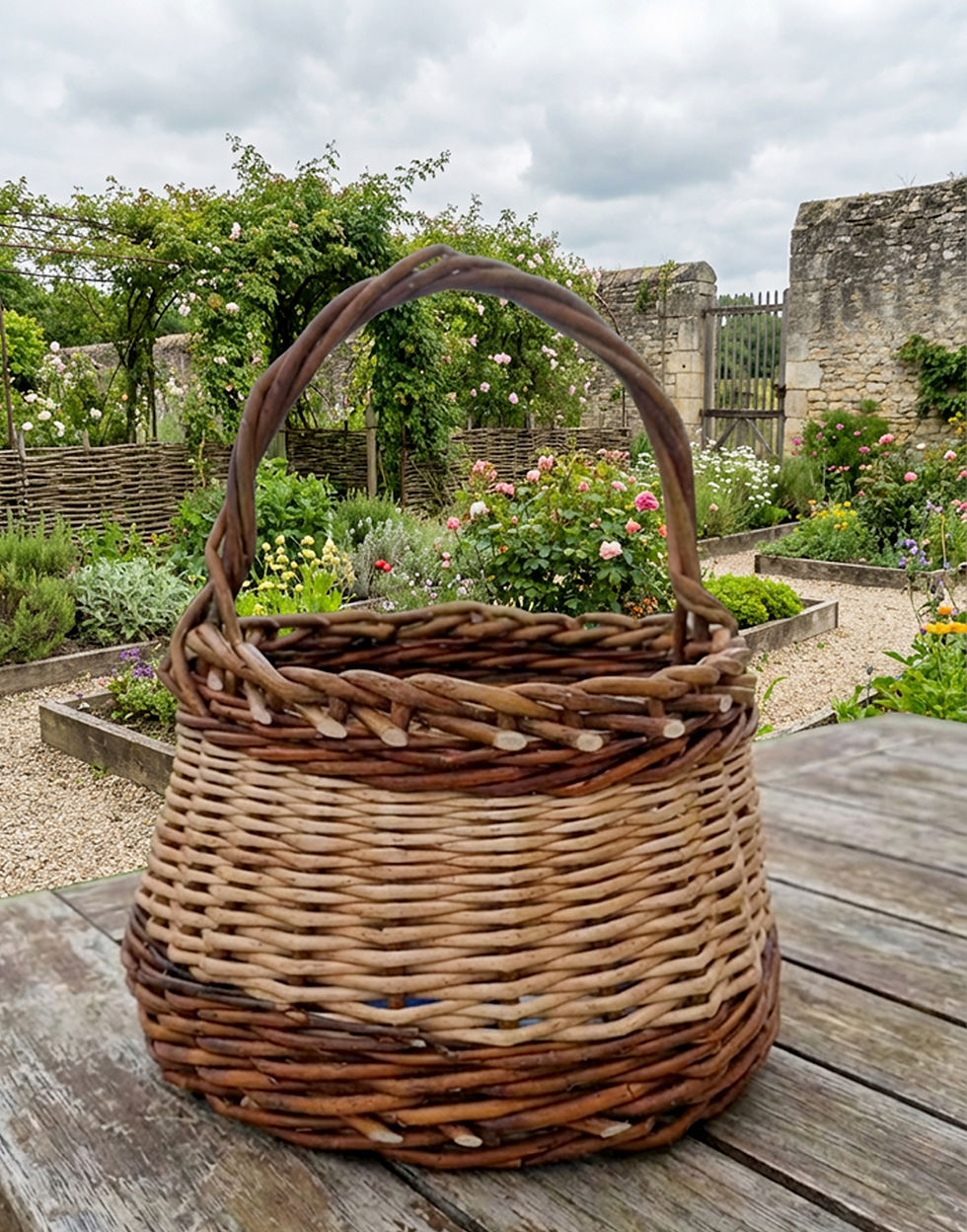Petit panier trapèze 2 couleurs