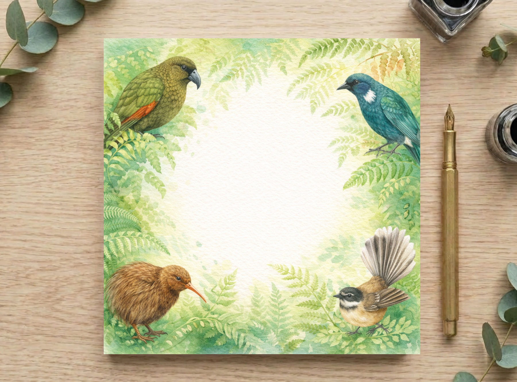 Kiwi Bird Collection Memo Notepad