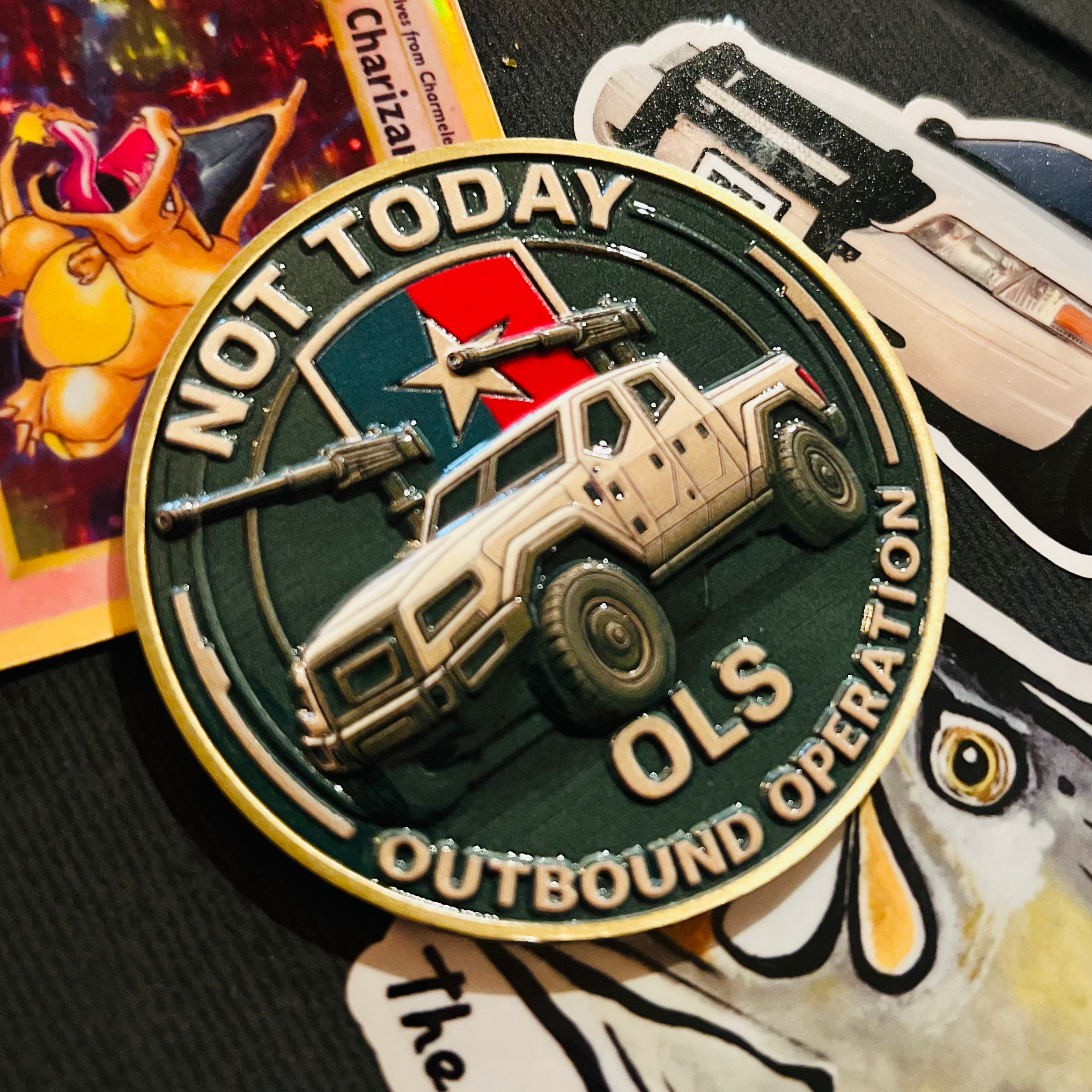 Not Today - Challenge Coin