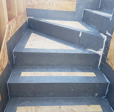 Custom waterproof flashing detail