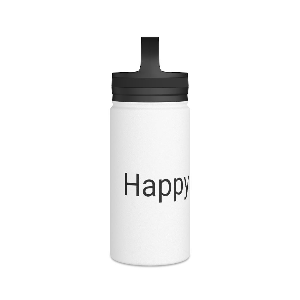 Stainless Steel Water Bottle, Handle Lid