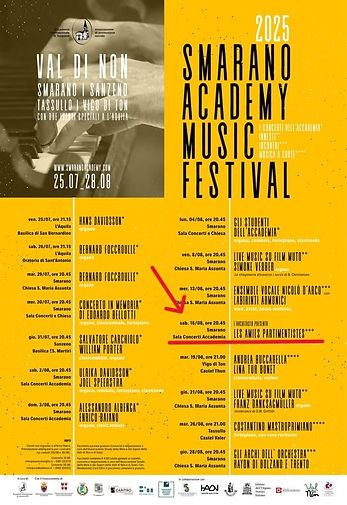 Smarano academy music festival 2025