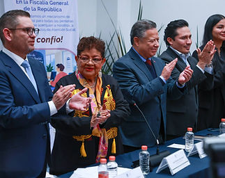 ERNESTINA GODOY Y JULIO MENCHACA INAUGURAN LOS MÓDULOS DE ATENCIÓN SOCIAL ¡SÍ CONFÍO! DE LA FGR