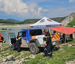 CONTINÚA BÚSQUEDA DE CUATRO PERSONAS TRAS HUNDIMIENTO DE EMBARCACIÓN EN LA PRESA DE ZIMAPÁN