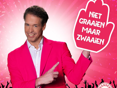 Dave van de Dam roept op tot respect met zijn nieuwe feesthit ‘Niet graaien, maar zwaaien’