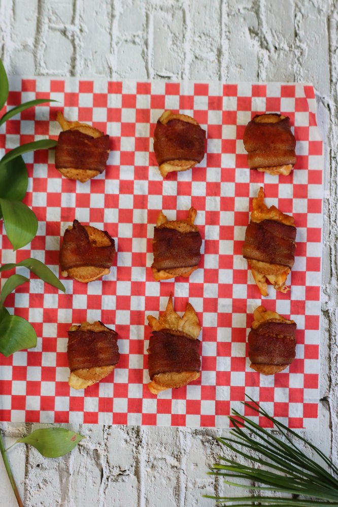 Bacon Wrapped Ritz Crackers Bacon Wrapped Cheesy Ritz Crackers BBQ