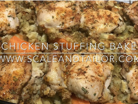 Chicken Stuffing Bake