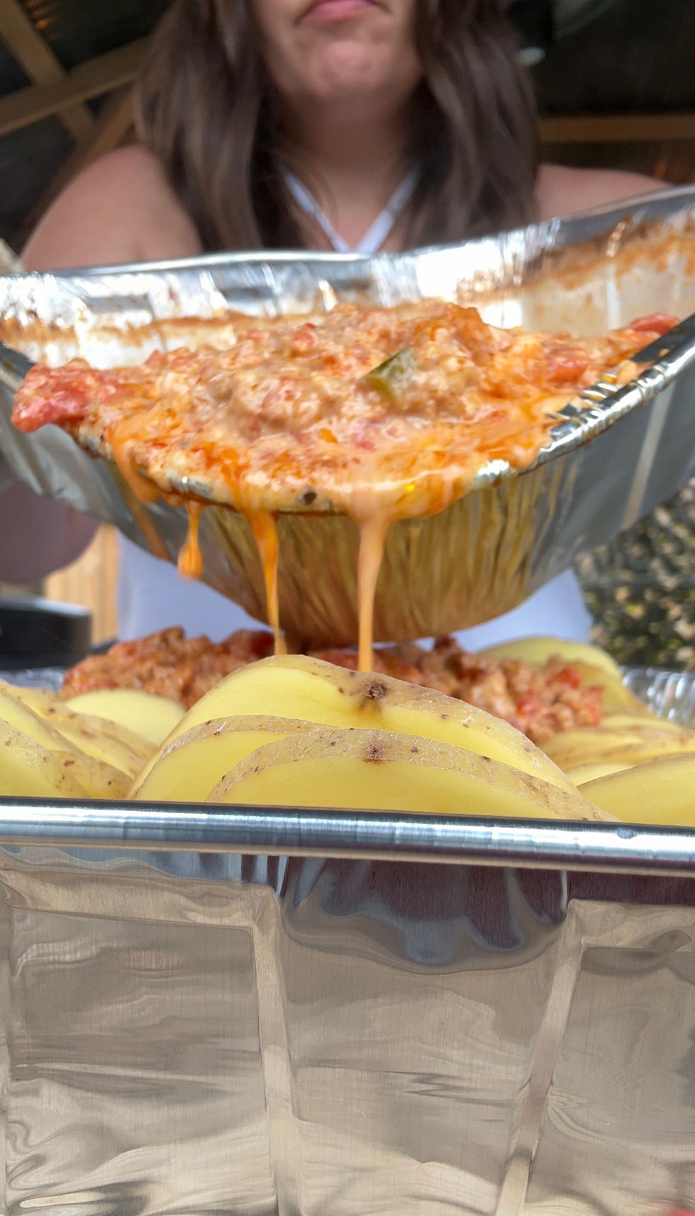 Queso Scalloped Potatoes