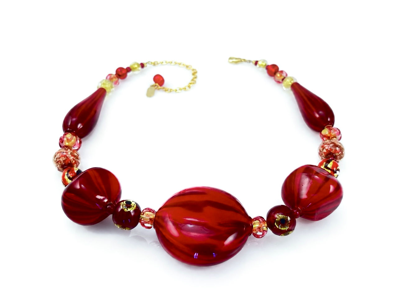 Rosso Rubino Avventurina Necklace