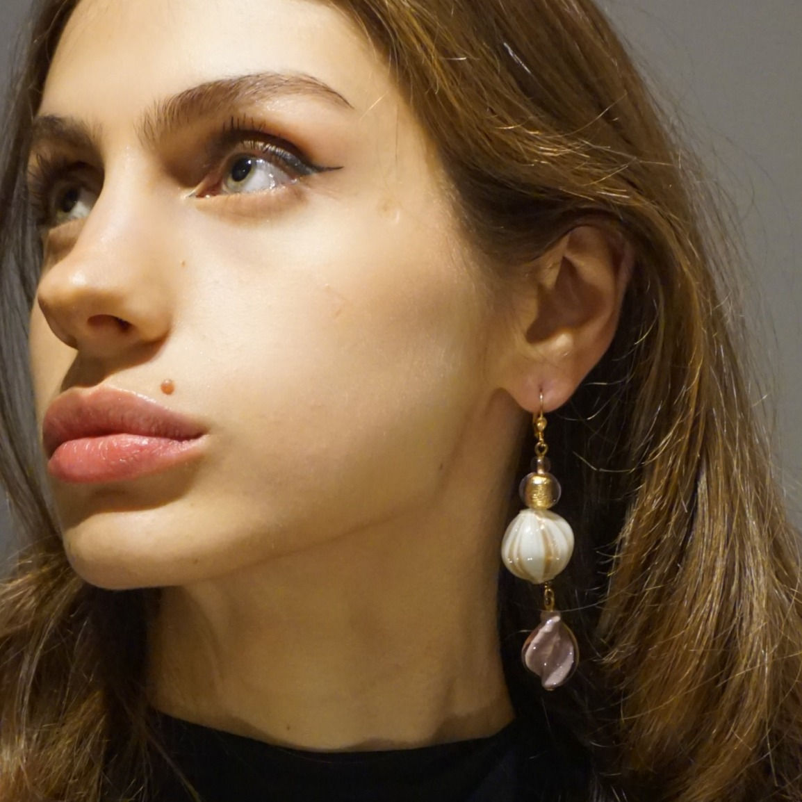 Ametista Avventurina Earrings