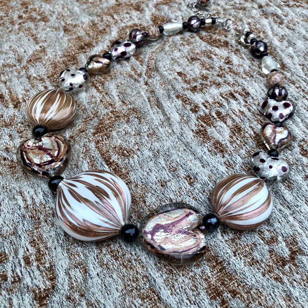 Thumbnail: Avorio San Valentino Avventurina Necklaces