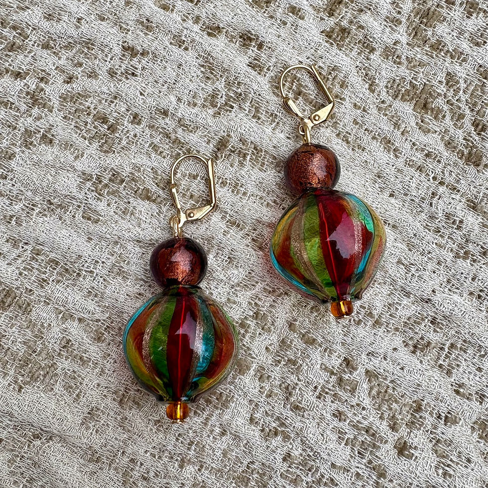 Thumbnail: Arlecchino Canna Dritta Earrings