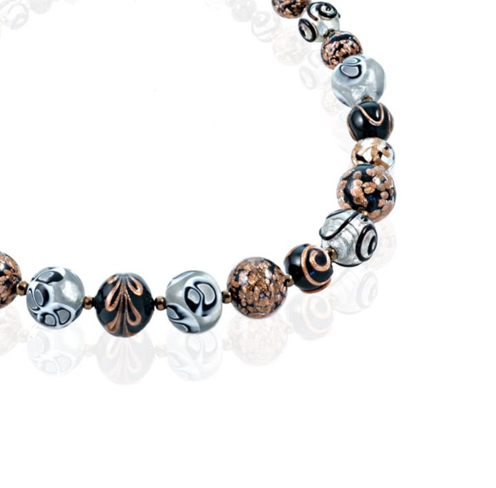 Thumbnail: Nero Argento Avventurina Necklace