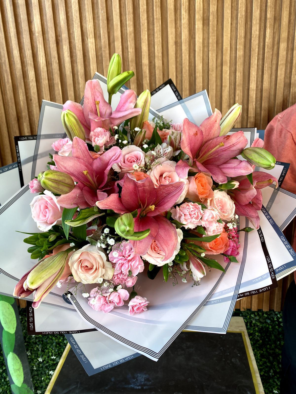 Ramo 20 Rosas con 3 lirios