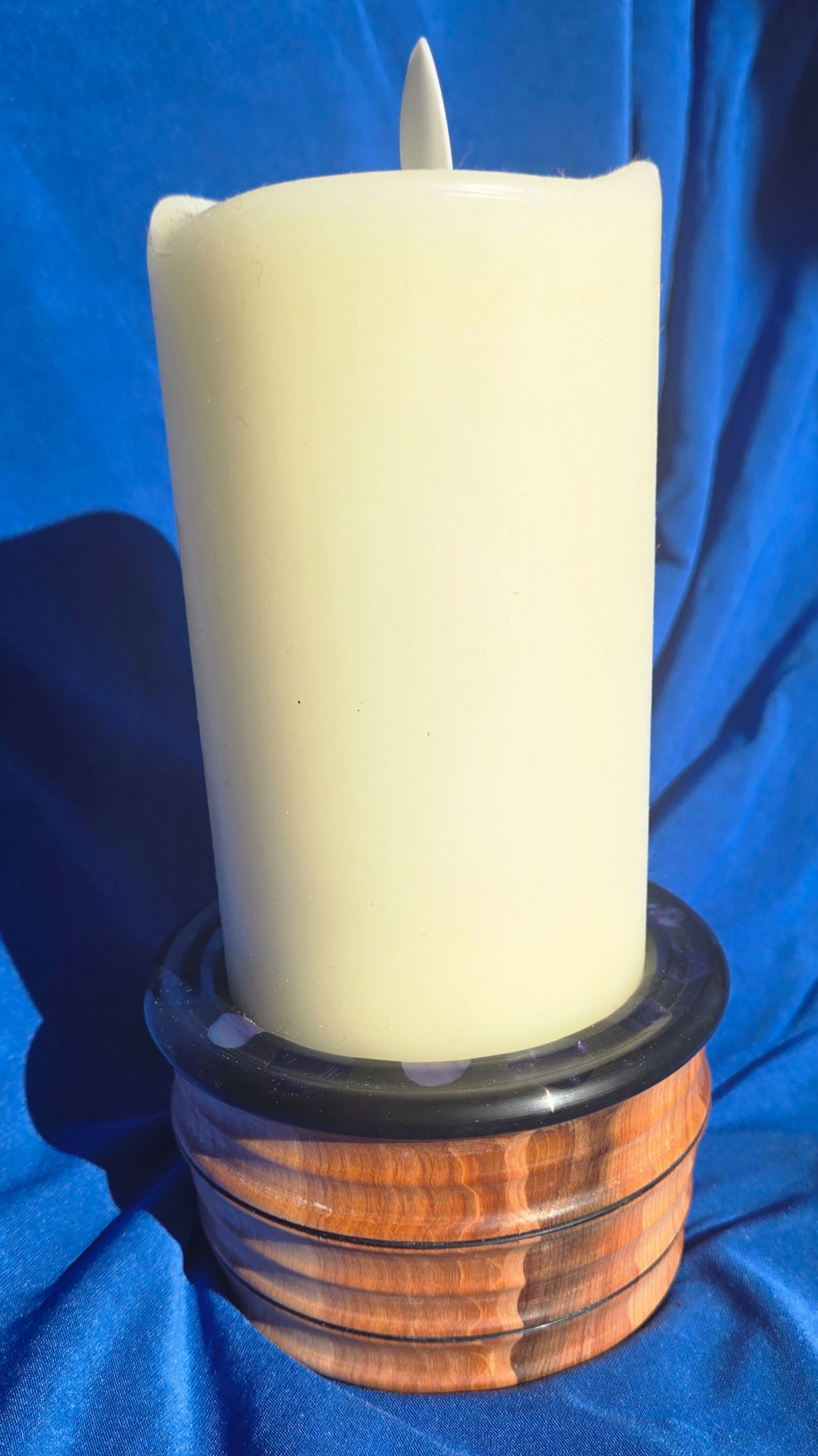 Paradox Candle Base with Burn Lines