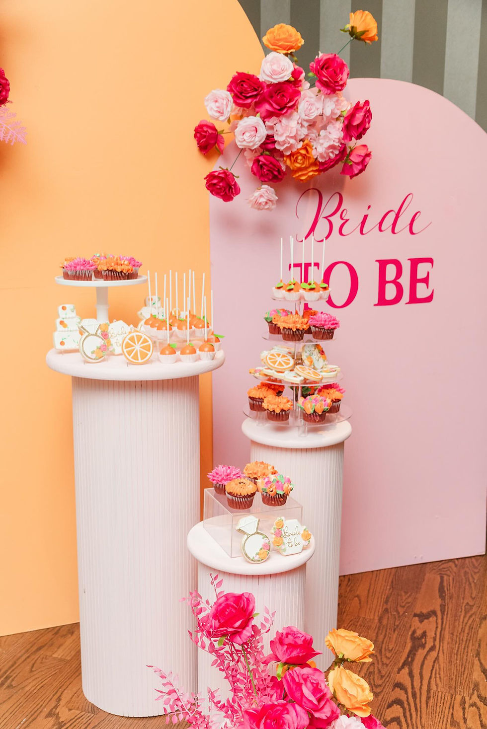 Summery Bridal Shower Setup