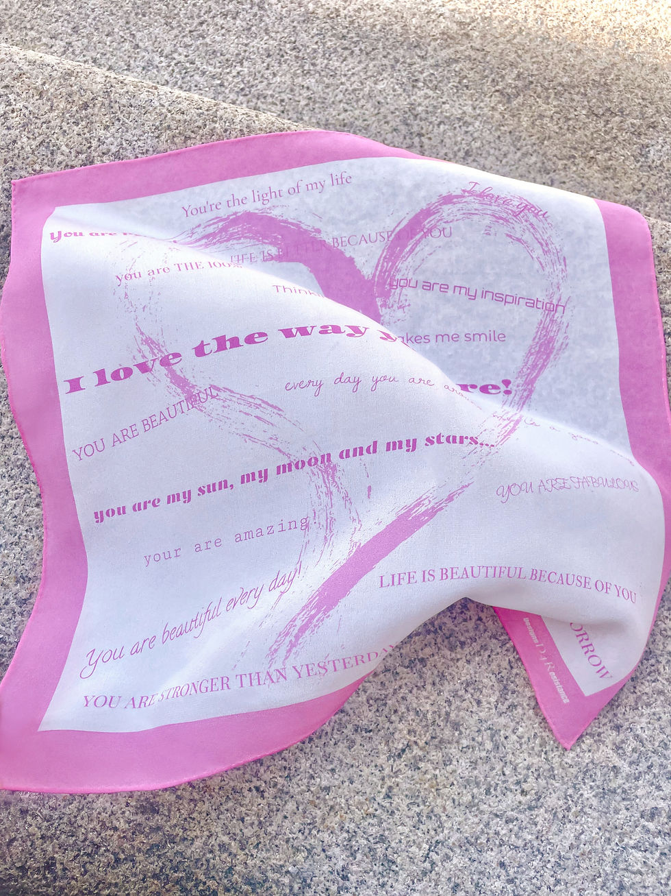Love Edition I Seidentuch I Rosa