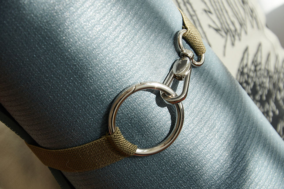 Thumbnail: The Mad Choker I Olive Green Silver