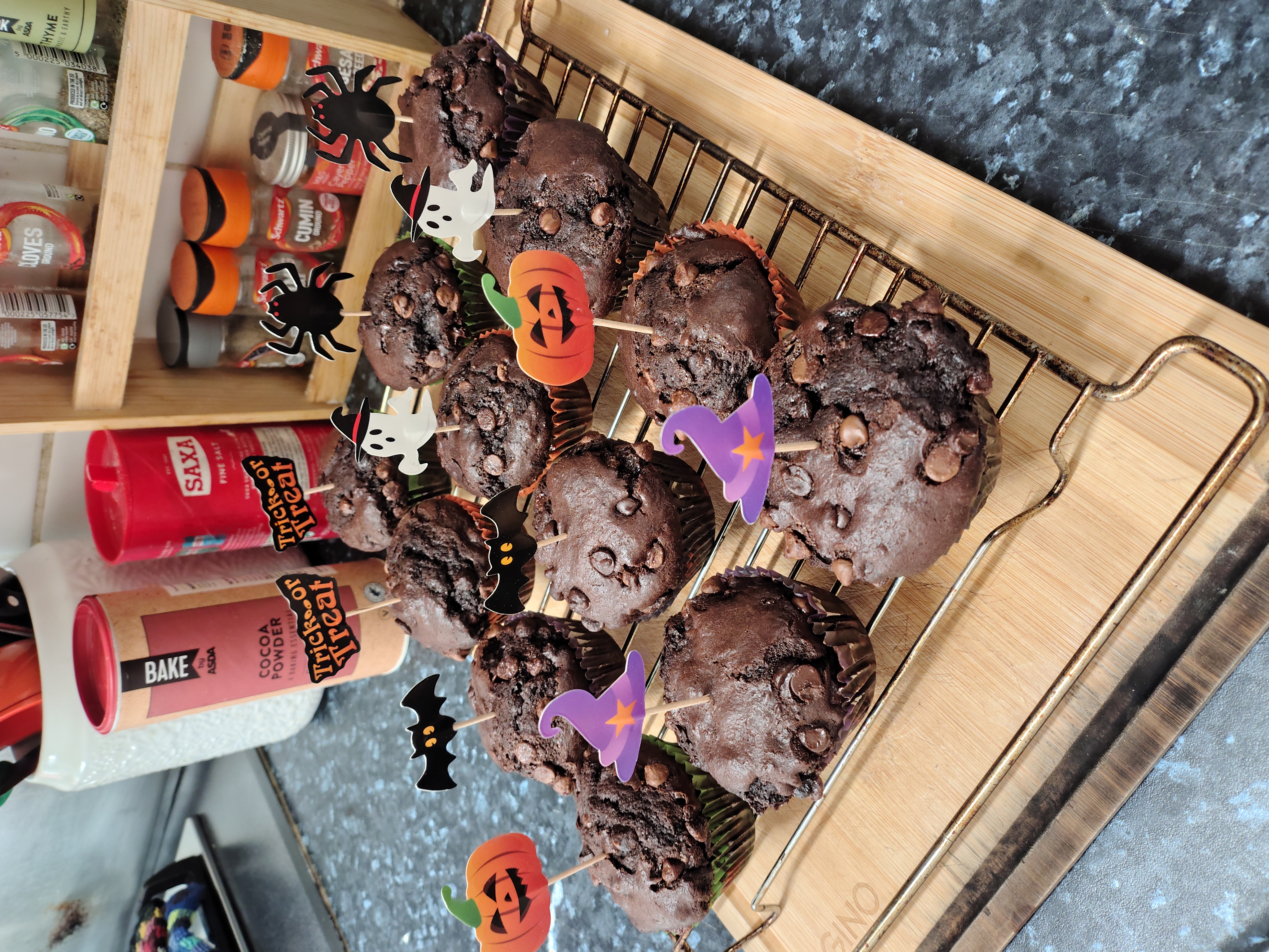 Arranged Food and Objects