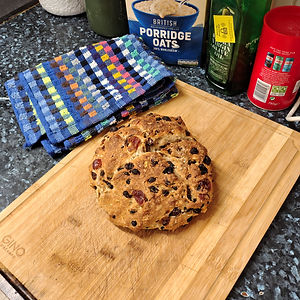 Dónal's Irish Soda Bread with Mixed Fruit!🍇
