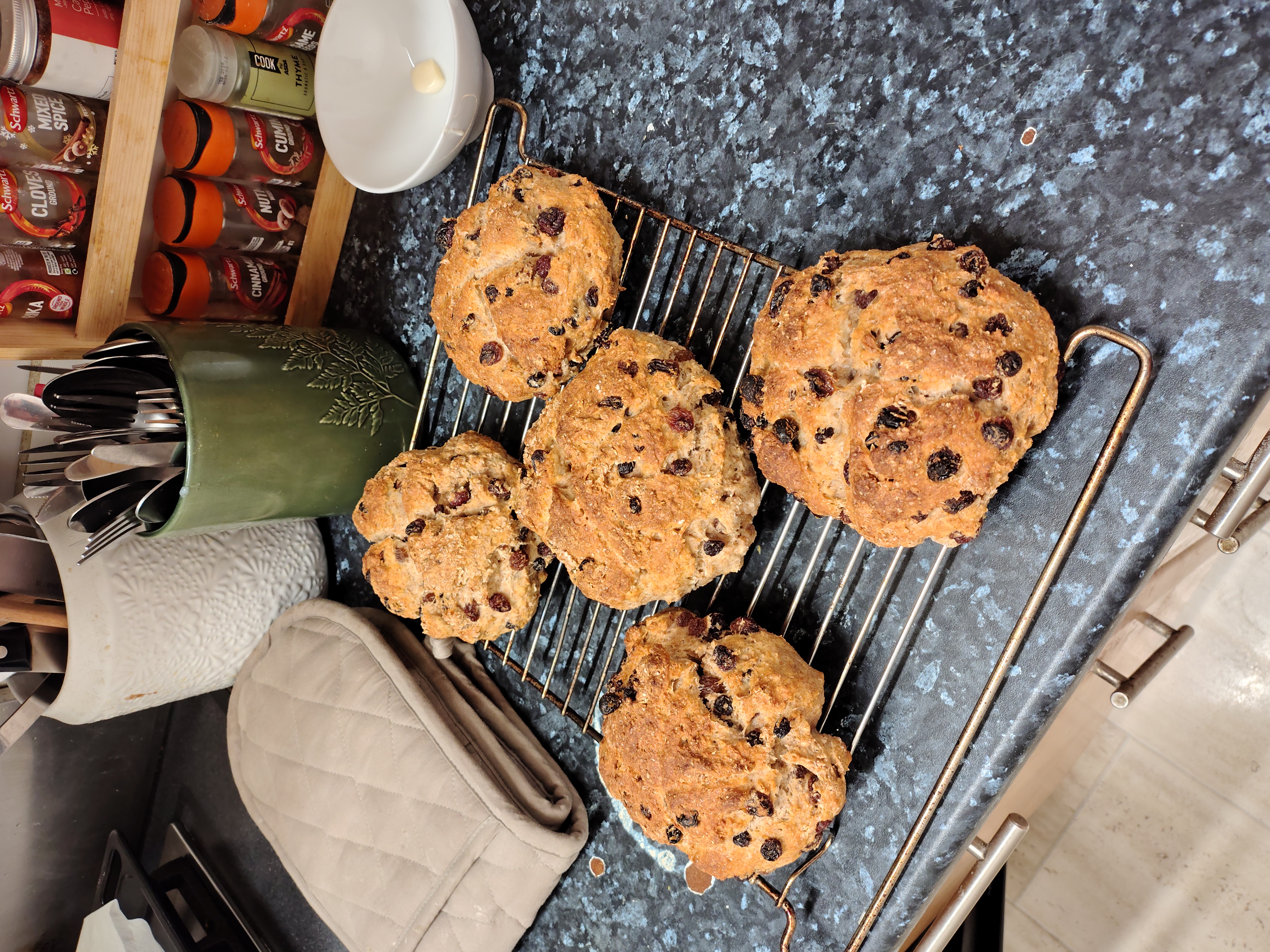 Arranged Food and Objects