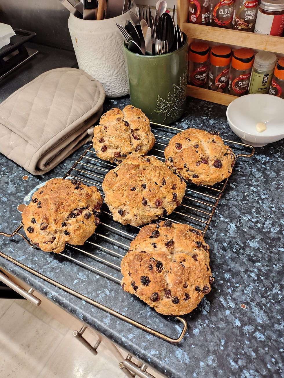 Arranged Food and Objects