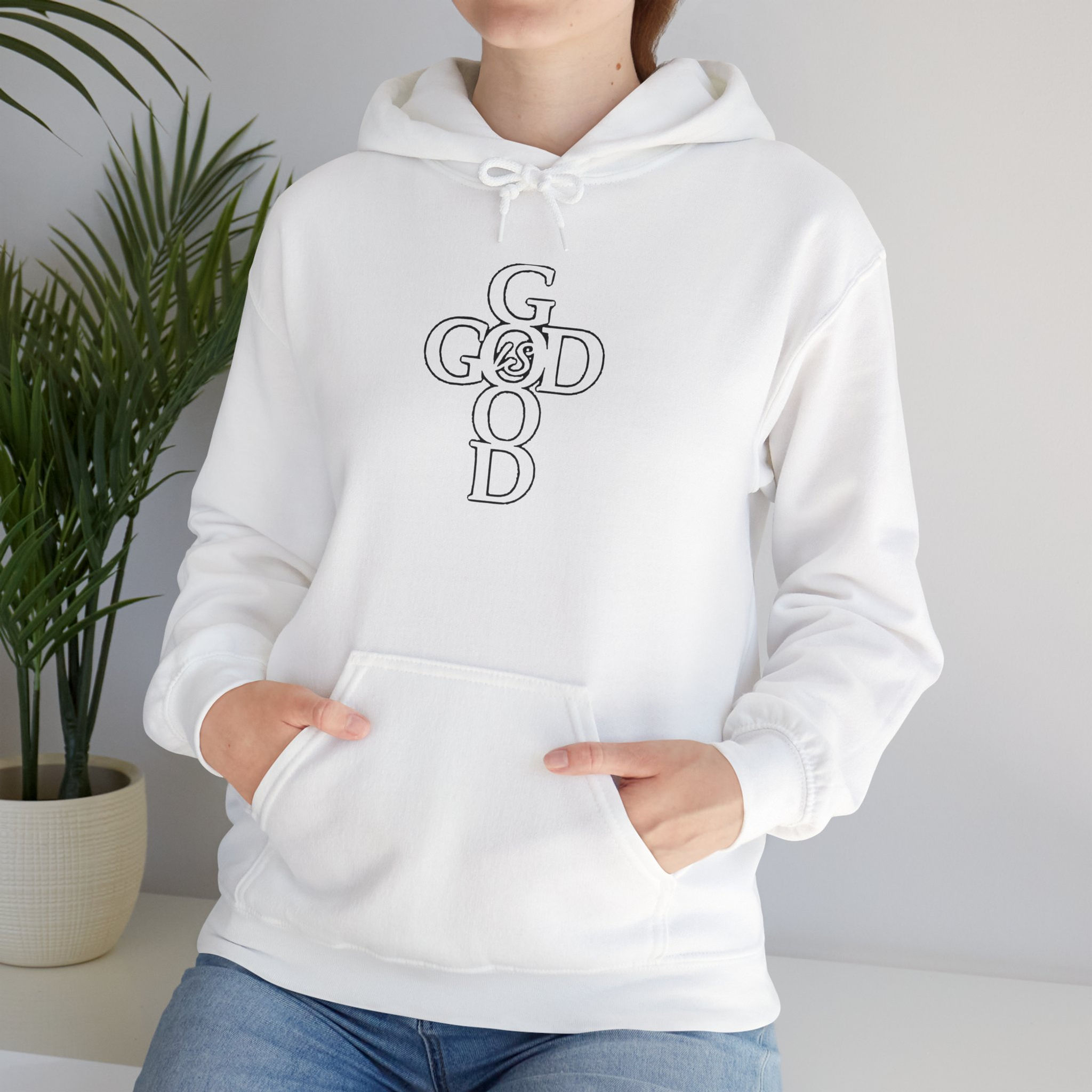 God is Good : Unisex Heavy Blend™ Hooded Sweatshirt