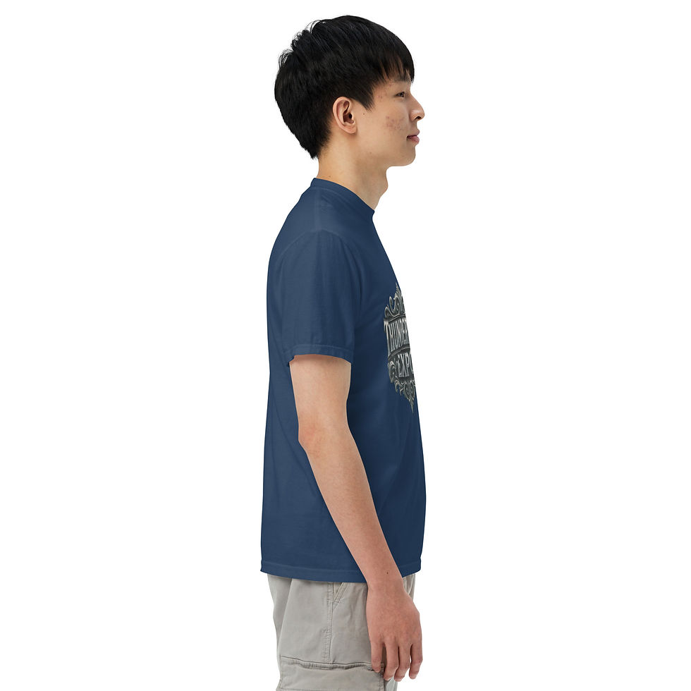 Thumbnail: Unisex garment-dyed heavyweight t-shirt