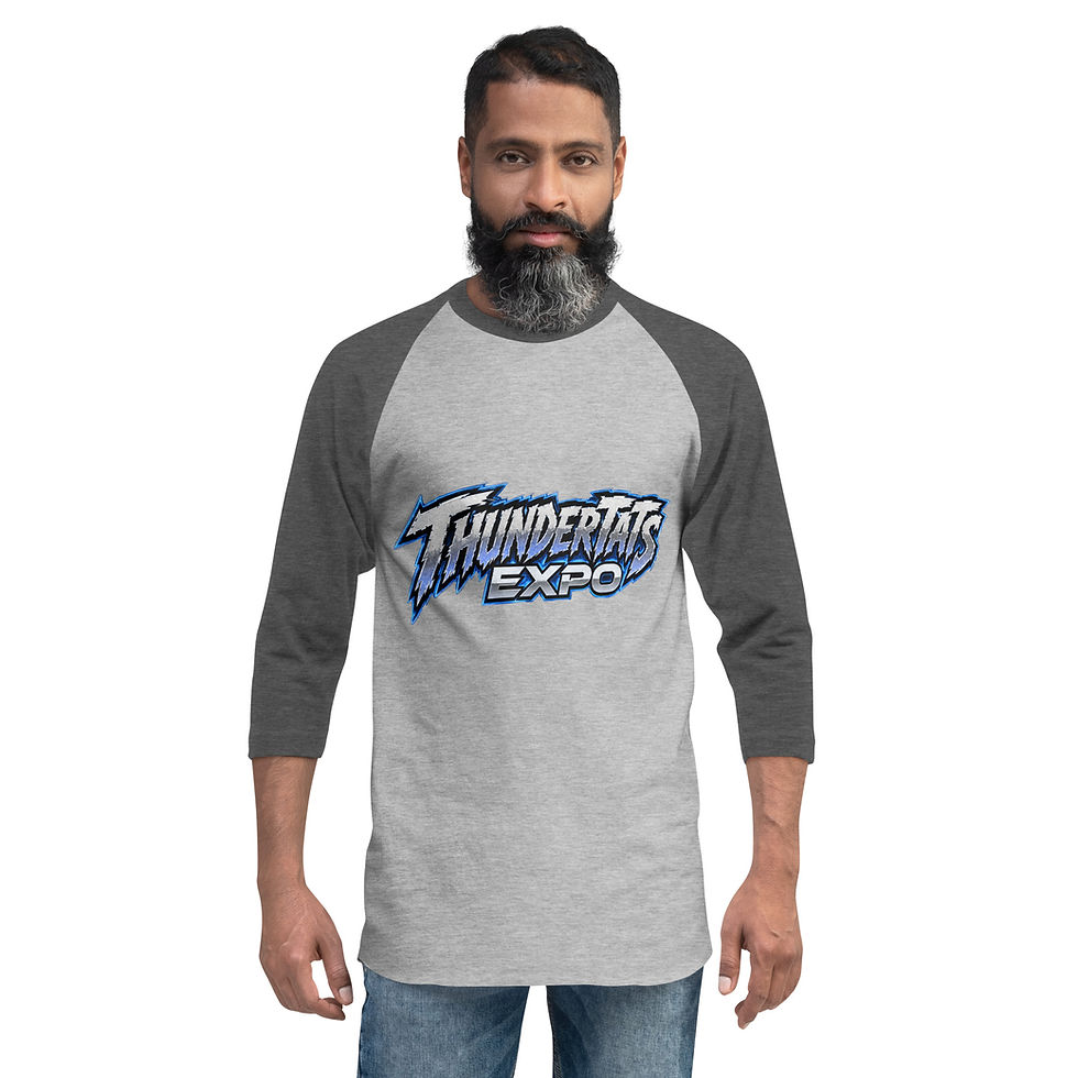 Thumbnail: 3/4 sleeve raglan shirt-Razor