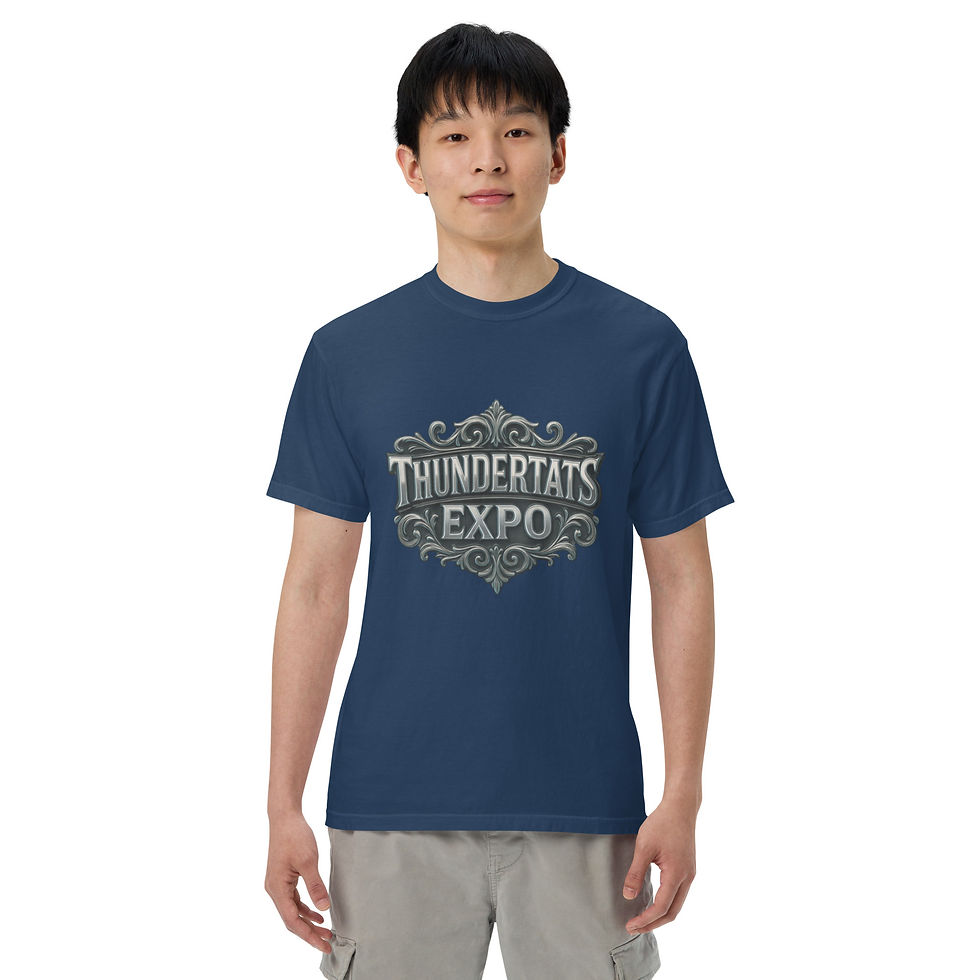 Thumbnail: Unisex garment-dyed heavyweight t-shirt