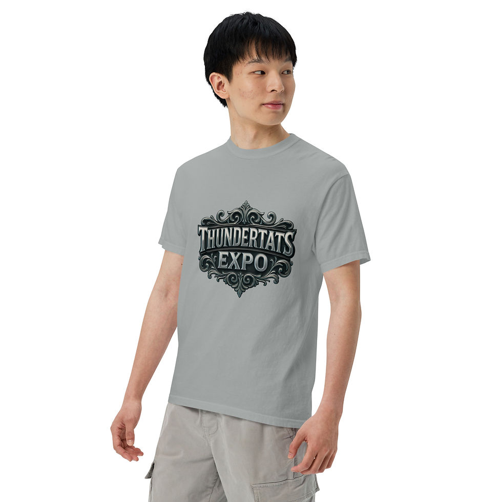 Thumbnail: Unisex garment-dyed heavyweight t-shirt