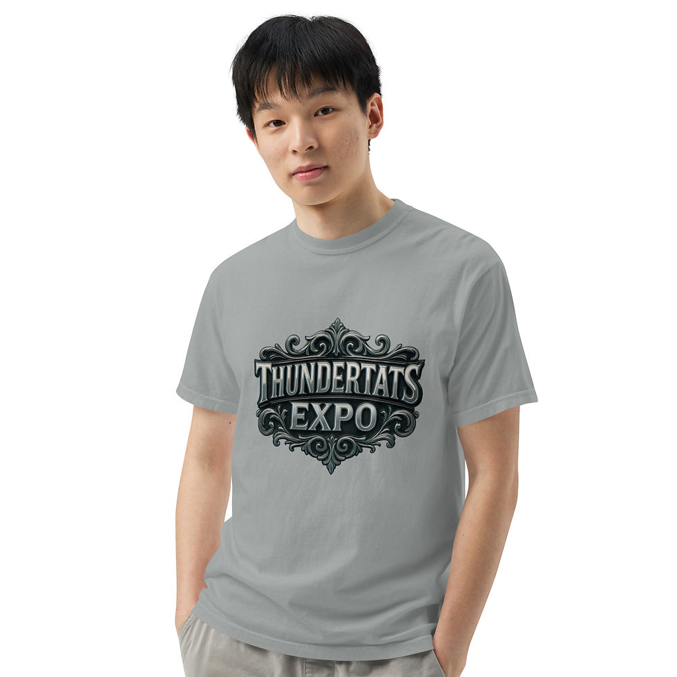 Thumbnail: Unisex garment-dyed heavyweight t-shirt