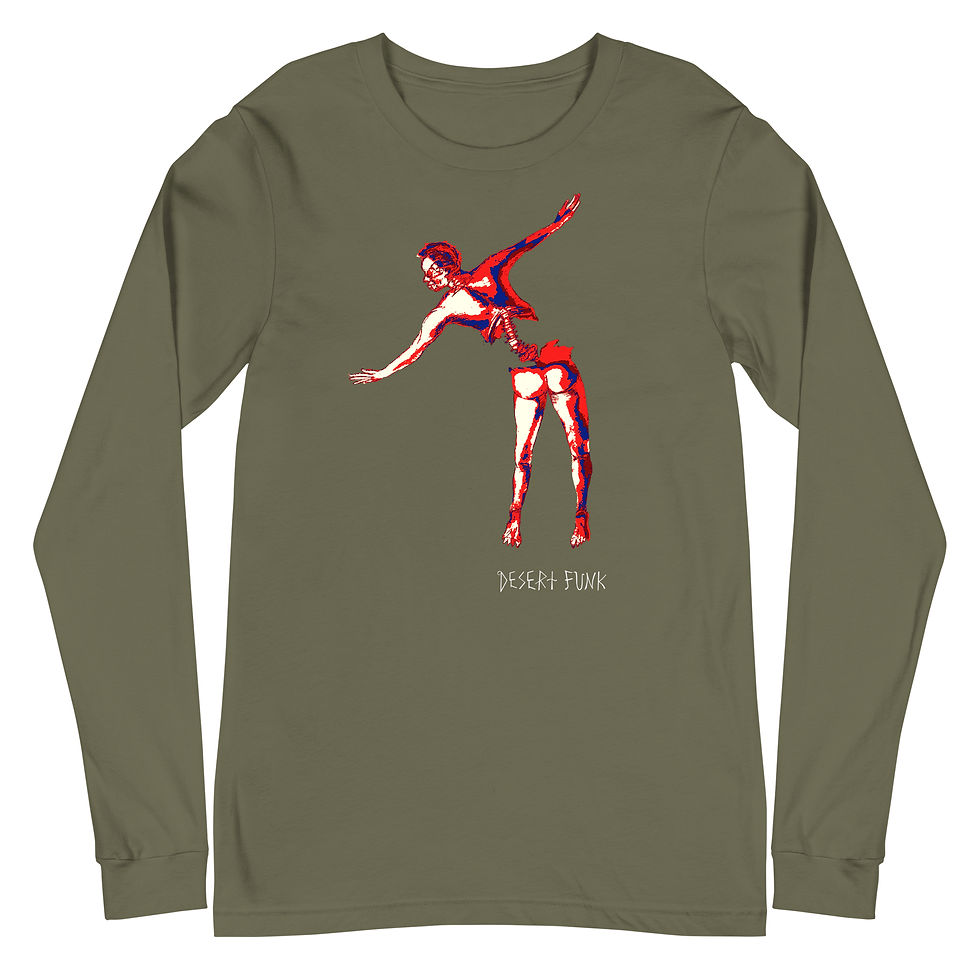 Thumbnail: Unisex Mohawk Man Long Sleeve