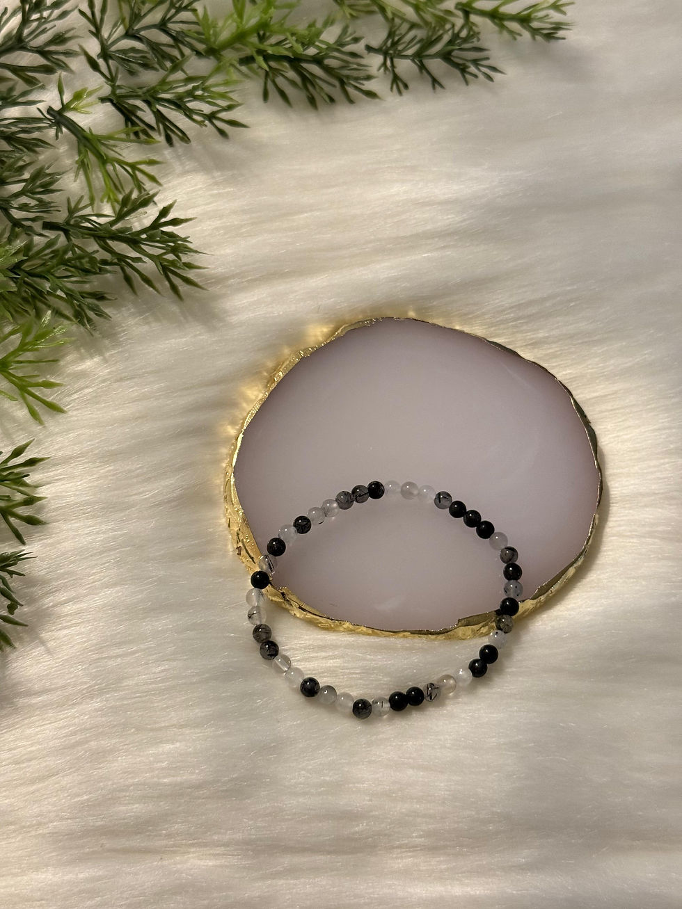 Rutilated Quartz Bracelet