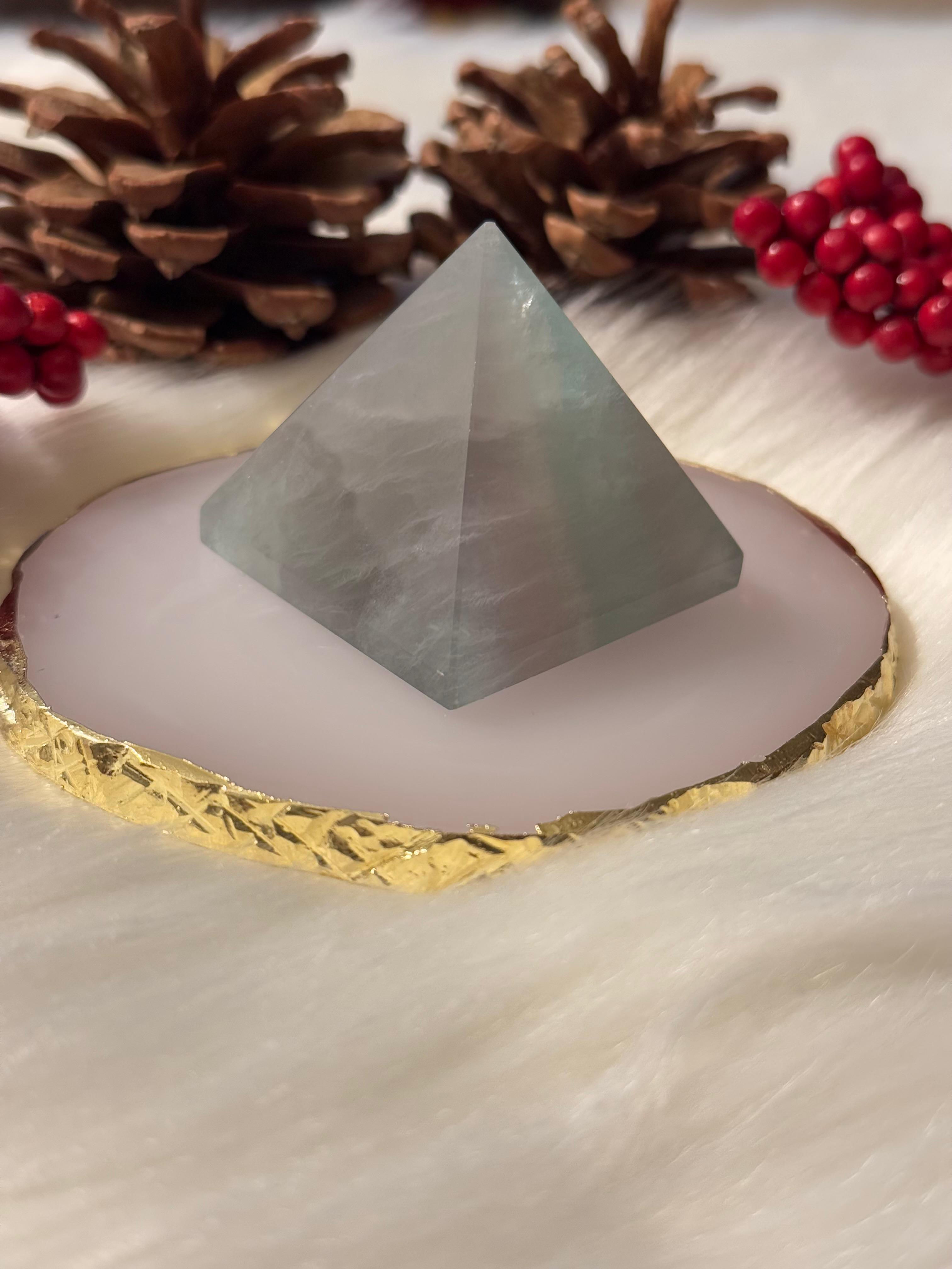 Fluorite Pyramid