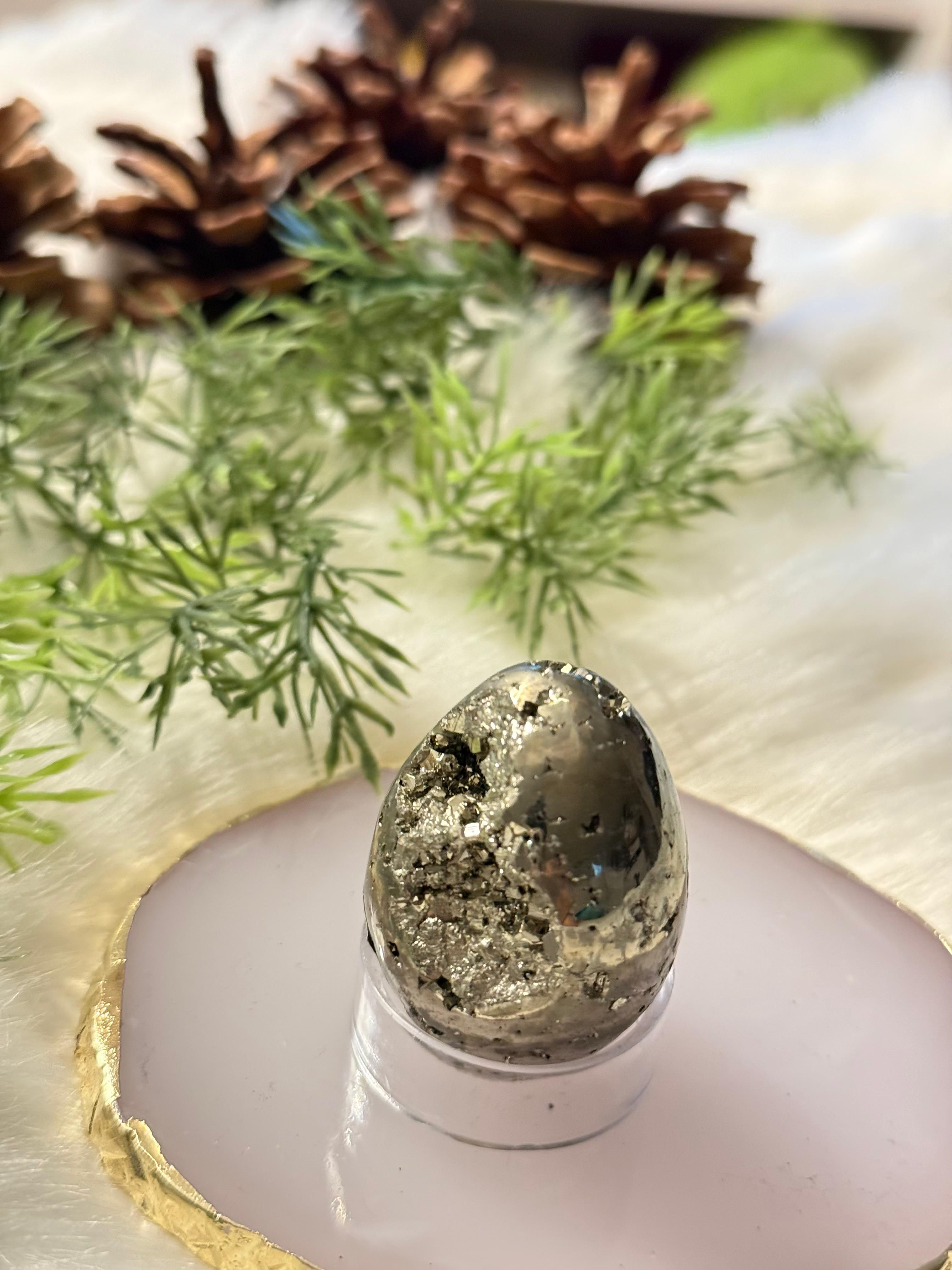 Pyrite Egg