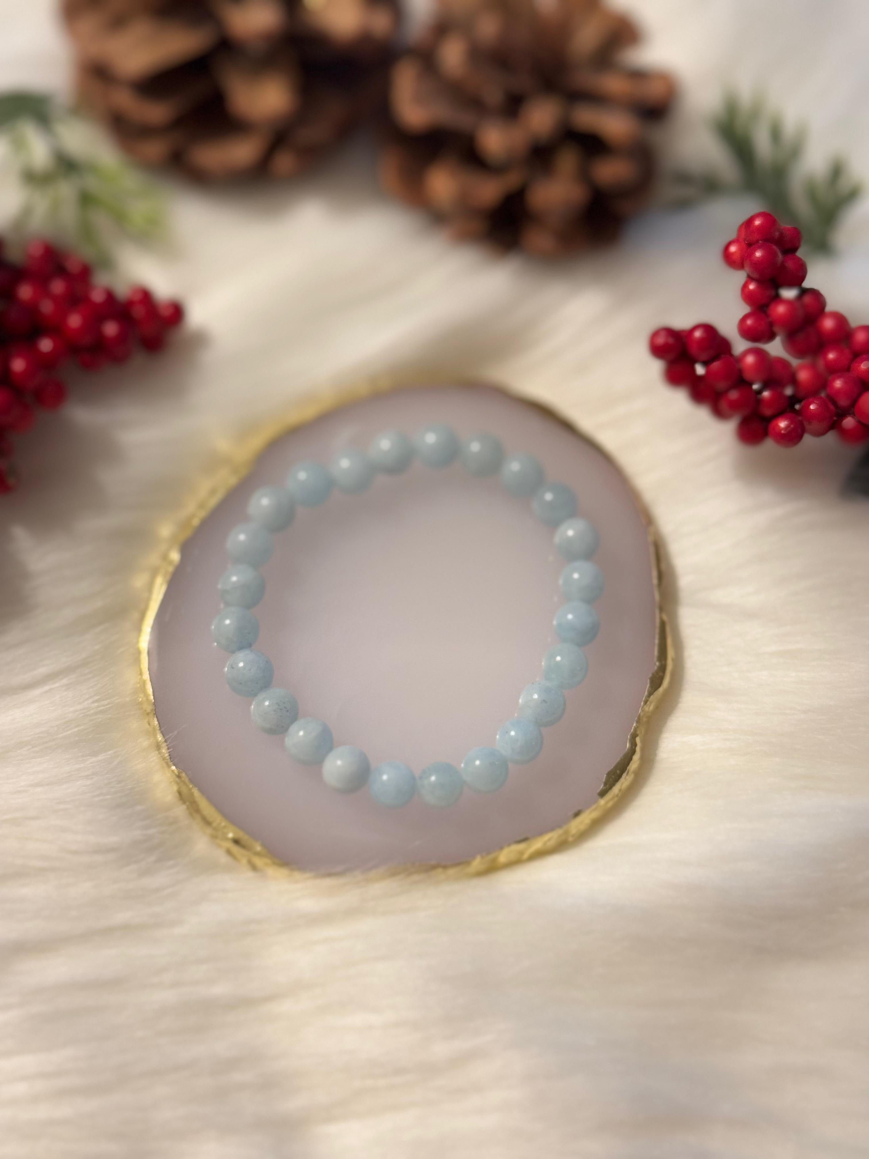 Aquamarine Bracelet (8mm)
