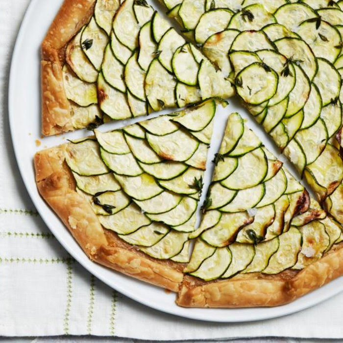French Inspired Zucchini, Goats Cheese, and Mint Tarte.jpeg