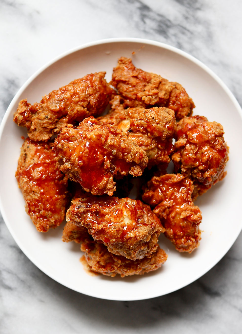 Buttermilk Brined Hot Honey Wings