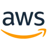 AWS logo representing cloud computing and scalable infrastructure services
