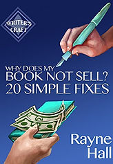 Rayne Hall - Writing dark stories book cover