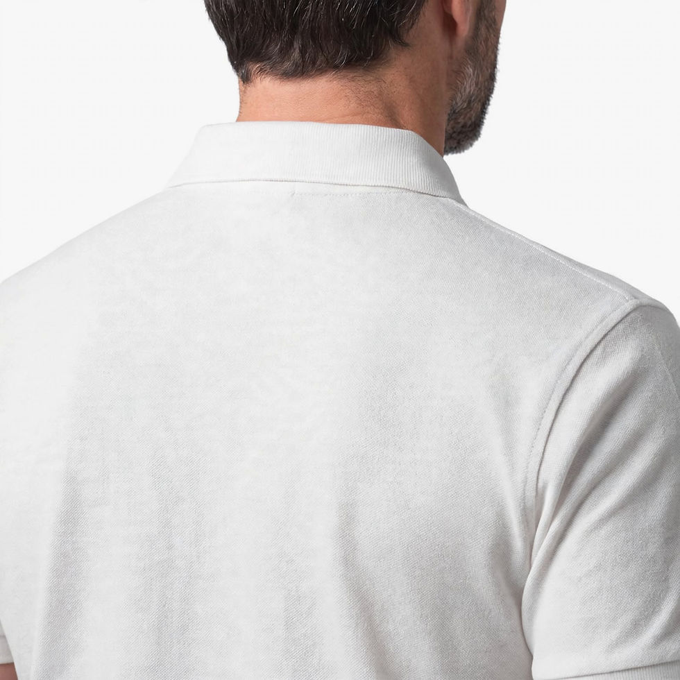 Thumbnail: Slim Fit Textured Knit Polo – Burgundy