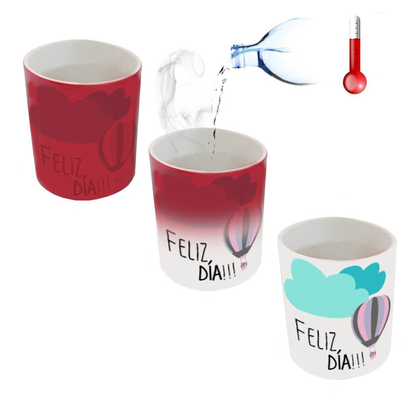 Miniatura: Taza mágica roja
