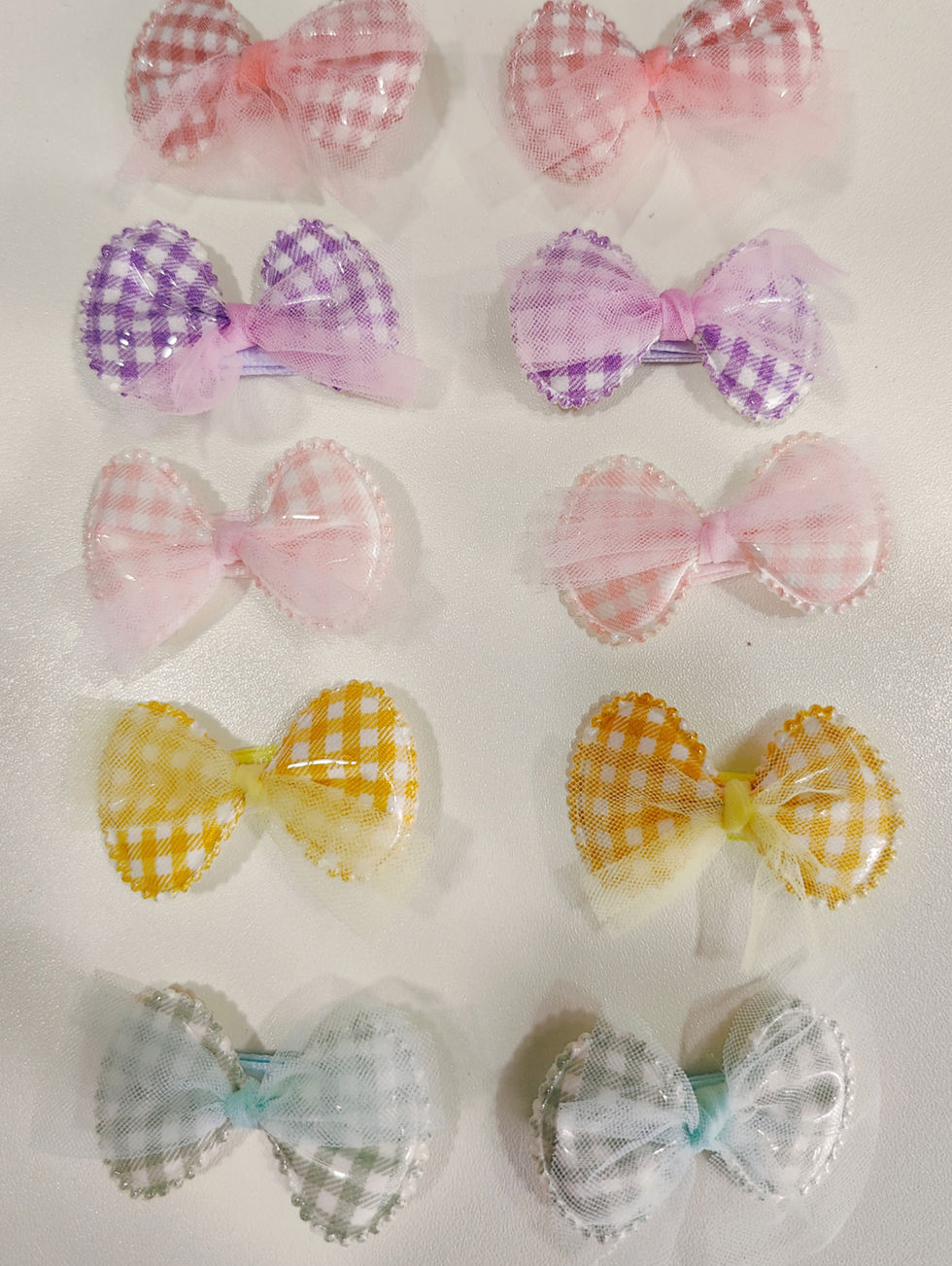 Thumbnail: Pair of Baby Bow Clip