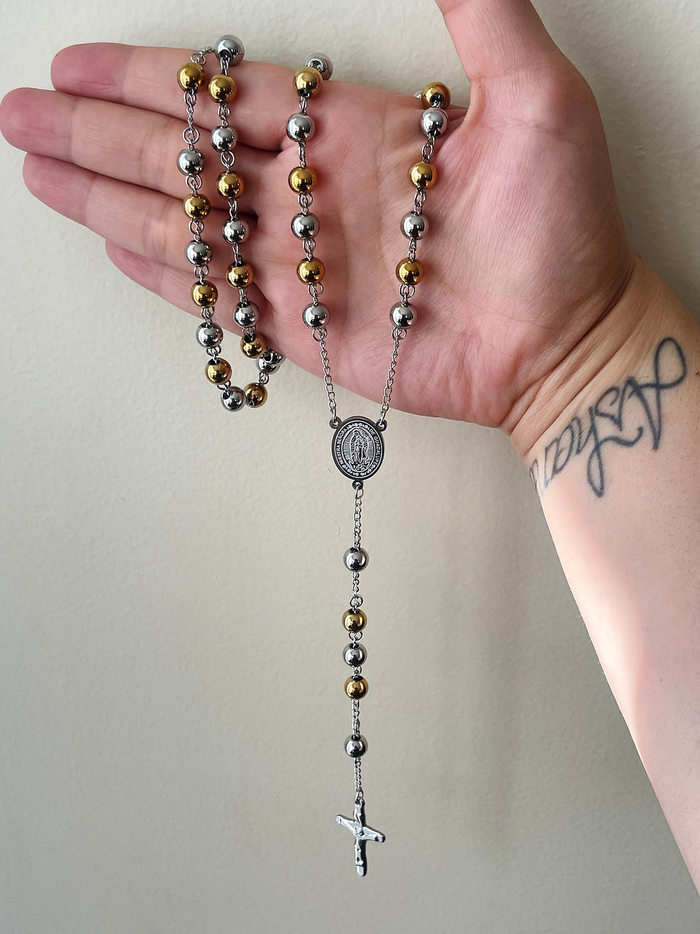 Thumbnail: Large Rosary Necklace